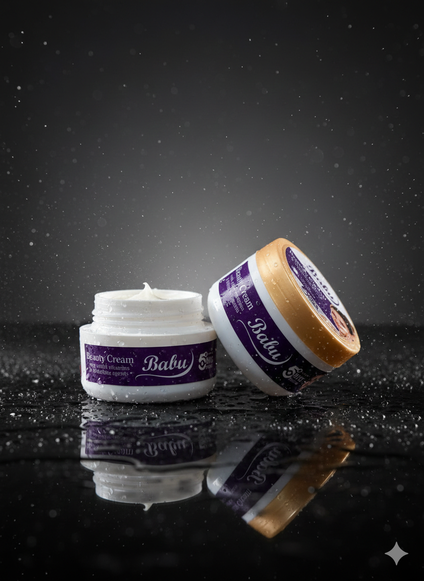 BABU Beauty Cream for Bright & Even Skin Tone – Daily Care Formula